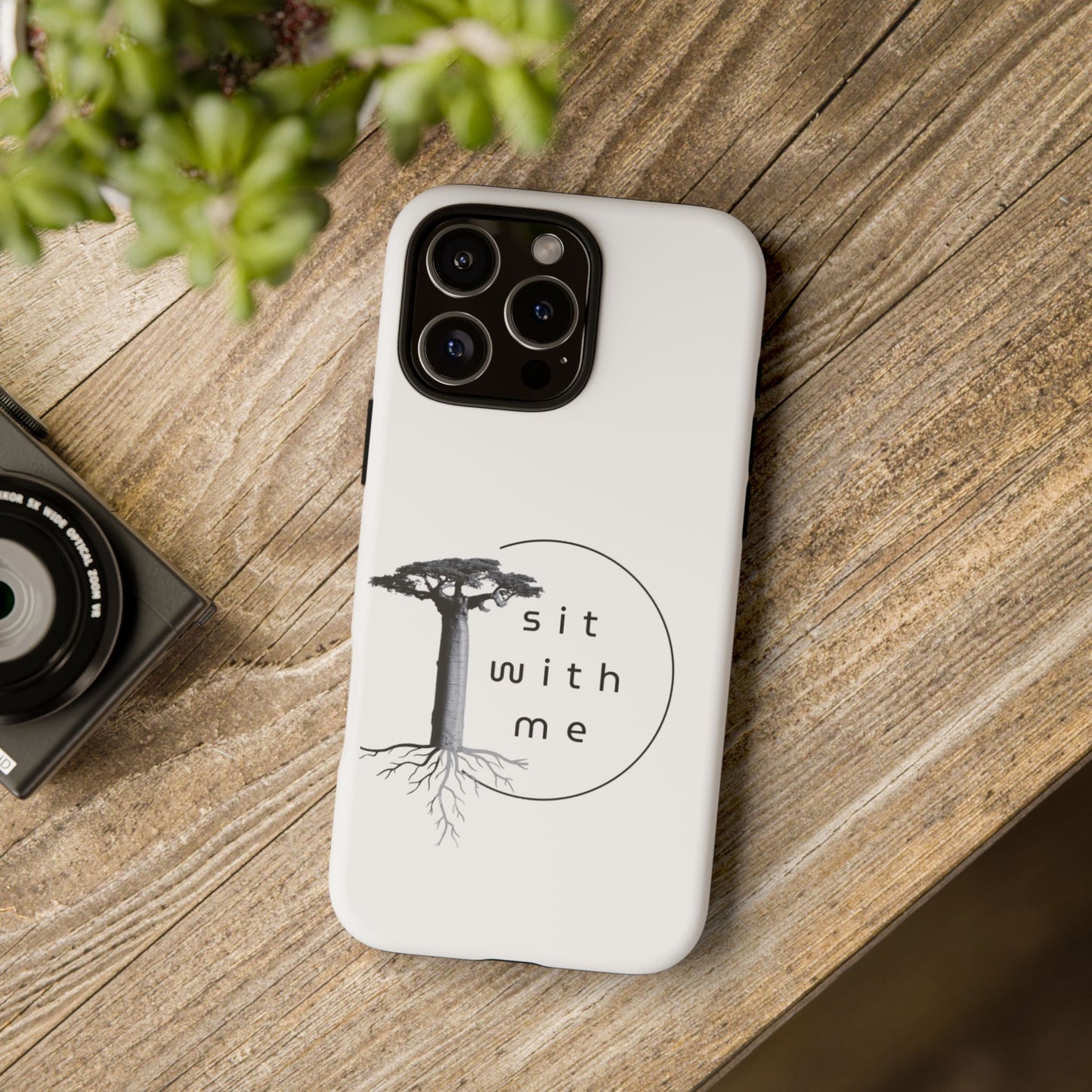 Lotus Flower Phone Case, Motivational Quote, Inspirational Gift, Mindfulness Decor, Self-Care Reminder