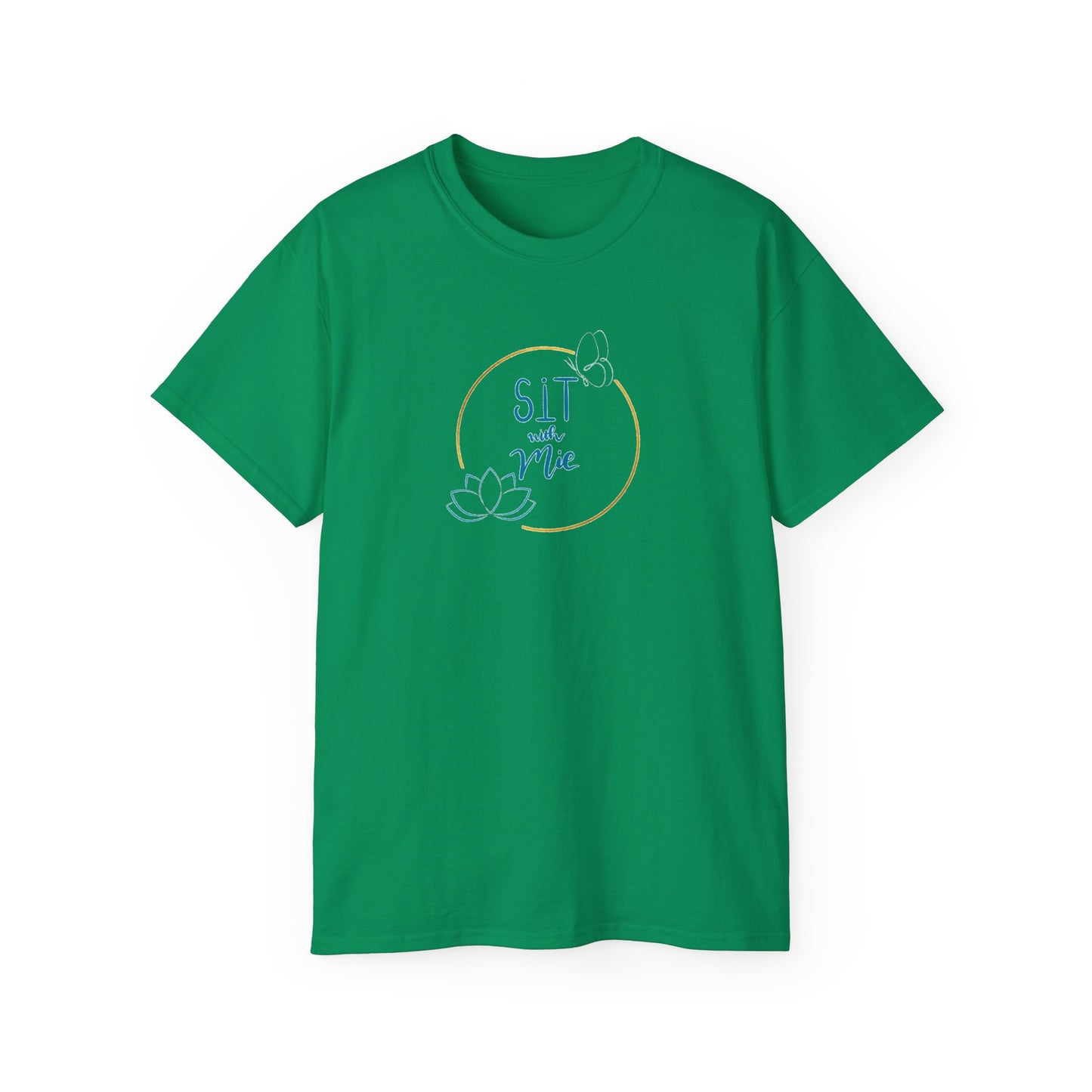 Relaxed Lotus Tee, Unisex T-Shirt, Yoga Gift, Mindfulness Apparel, Comfortable Classic Tee, Self-Care Shirt, Spiritual Clothing