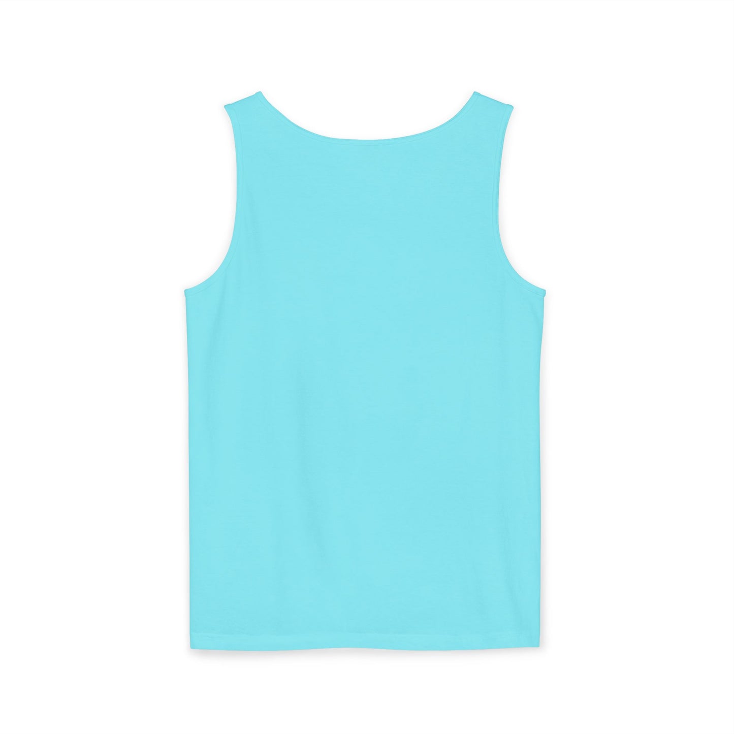 Relaxing Tree Illustration Tank Top, Unisex Summer Tee, Gift for Nature Lovers, Outdoor Adventure Apparel, Bohemian Style