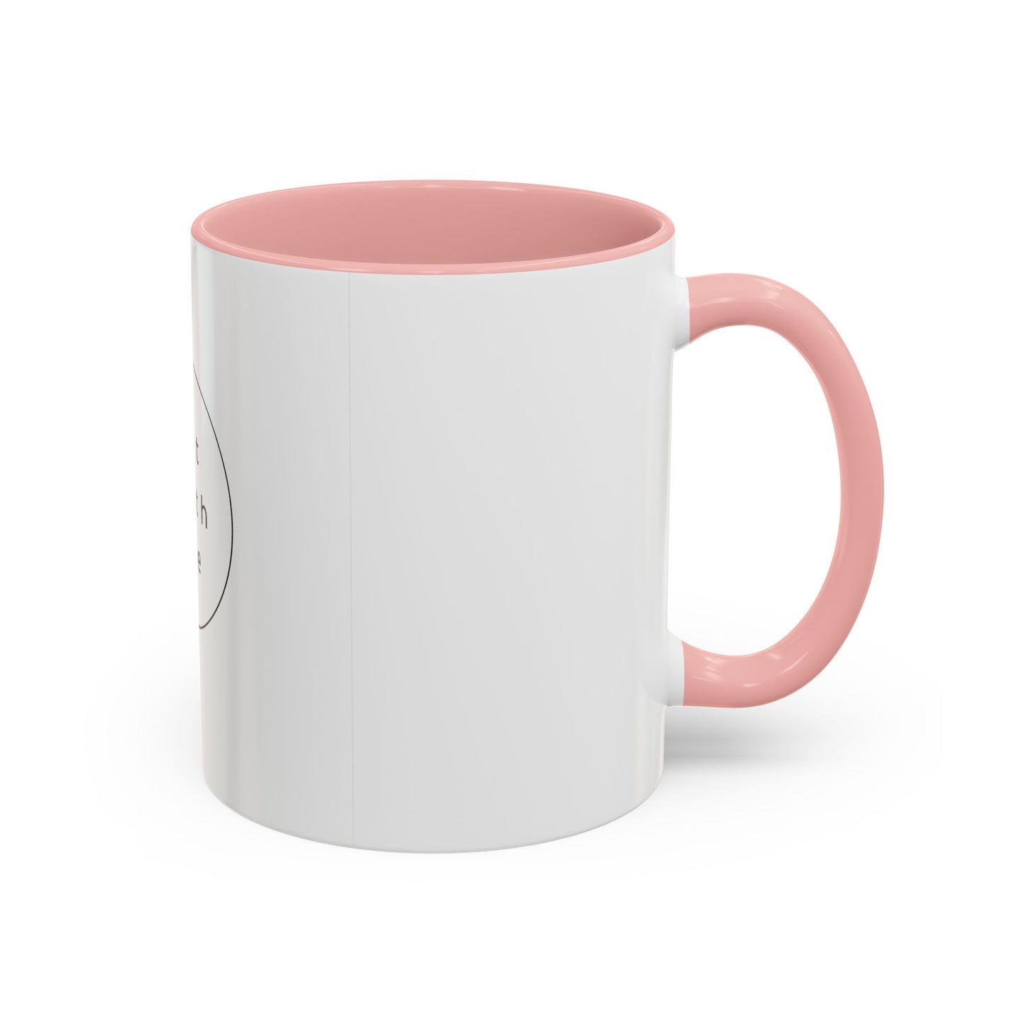 Meditative Accent Coffee Mug with Inspirational Quote, Gift for Yoga Lovers, Home Decor, Self-Care, Morning Coffee Routine, Tea Lovers