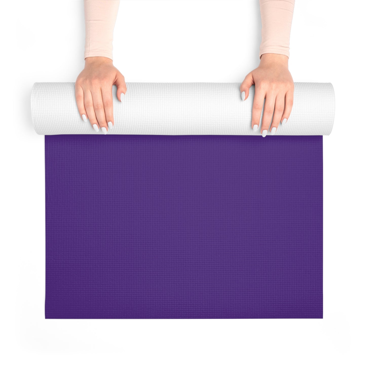 Mindful Foam Yoga Mat, Sit with Me, Meditation Essential, Wellness Gift, Home Fitness Equipment, Yoga Practice Accessory