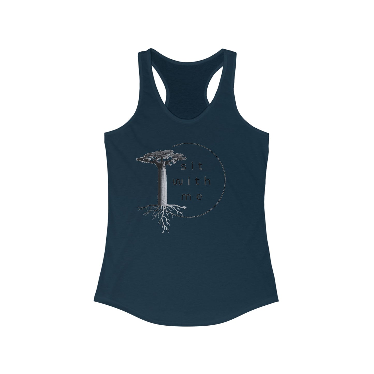 Bohemian Racerback Tank, Inspirational Tank Top, Nature Lover Gift, Relaxed Fit Tee, Summer Essentials, Casual Wear, Fitness Apparel