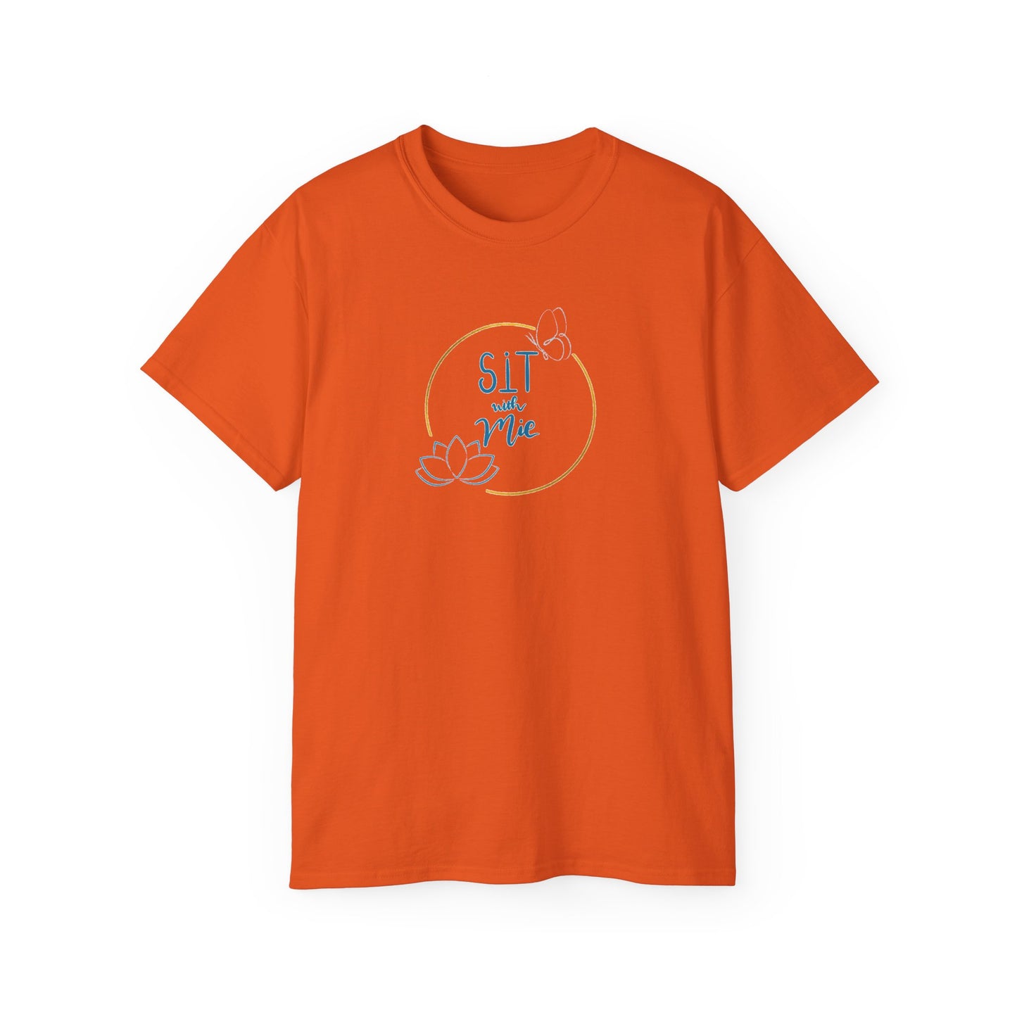 Relaxed Lotus Tee, Unisex T-Shirt, Yoga Gift, Mindfulness Apparel, Comfortable Classic Tee, Self-Care Shirt, Spiritual Clothing